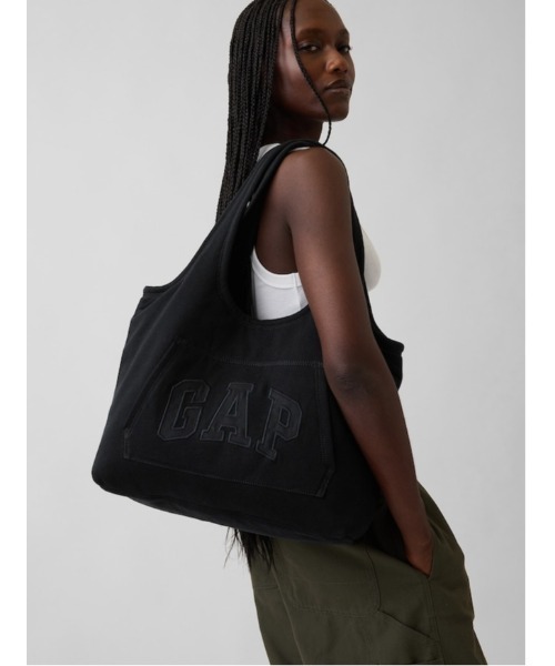 GAP(ギャップ)の「フーディトート(トートバッグ・レディース・バーガンディー/グレー/パープル系その他2/ブルー系その他2/ブラック/レッド系その他2・ONE SIZE)」の2枚目の写真