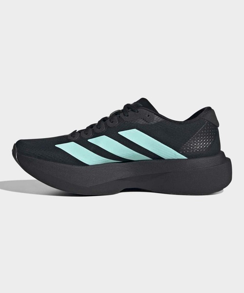 adidas(アディダス)の「Adizero EVO SL WOVEN W / アディゼロEVO SLランニング / Adizero EVO SL RUNNING / ランニングシューズ / アディダス adidas(スニーカー・レディース・ブラック×グリーン・22.0cm/25.5cm/25.0cm/22.5cm/26.0cm)」の6枚目の写真