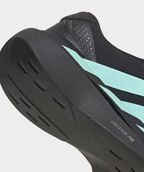 adidas(アディダス)の「Adizero EVO SL WOVEN W / アディゼロEVO SLランニング / Adizero EVO SL RUNNING / ランニングシューズ / アディダス adidas(スニーカー・レディース・ブラック×グリーン・22.0cm/25.5cm/25.0cm/22.5cm/26.0cm)」の8枚目の写真