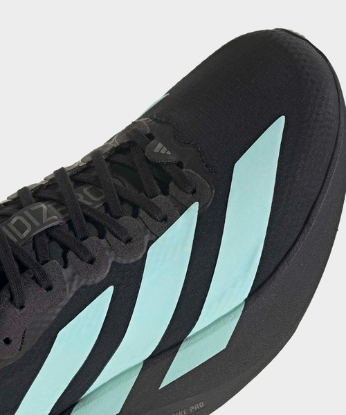 adidas(アディダス)の「Adizero EVO SL WOVEN W / アディゼロEVO SLランニング / Adizero EVO SL RUNNING / ランニングシューズ / アディダス adidas(スニーカー・レディース・ブラック×グリーン・22.0cm/25.5cm/25.0cm/22.5cm/26.0cm)」の7枚目の写真