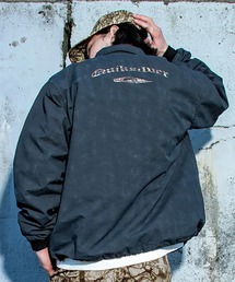 Quiksilver（クイックシルバー）の「QUIKSILVER/クイックシルバー コーチジャケット ロゴ バックプリント QJK264001（ナイロンジャケット）」