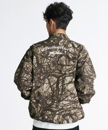 Quiksilver（クイックシルバー）の「QUIKSILVER/クイックシルバー コーチジャケット ロゴ バックプリント QJK264001（ナイロンジャケット）」