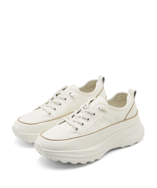 SPUR(シュプール)の「ブレア エラスティックバンディング スニーカー 牛革 プラットフォームシューズ 6.5cm -WA9006 (2color)(スニーカー・レディース・ブラック/アイボリー・23cm/23.5cm/24cm/24.5cm/25cm)」の14枚目の写真