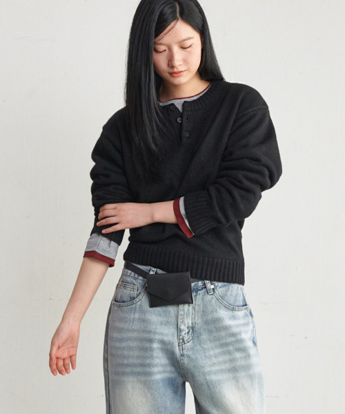 GLW（ジーエルダブリュ）の「[ユニセックス] ダブルレイヤードロングスリーブT グレー（Tシャツ/カットソー・メンズ・その他・SMALL/MEDIUM/LARGE/X-LARGE）」の6枚目の写真