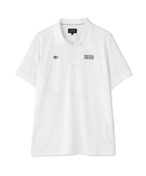 PEARLY GATES(パーリーゲイツ)の「メッシュジャガード半袖ポロシャツ (MENS)(ポロシャツ・メンズ・ネイビー/ホワイト/ベージュ・MEDIUM/X-LARGE/LARGE/XX-LARGE)」の14枚目の写真