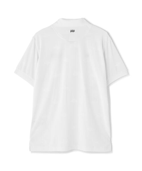 PEARLY GATES(パーリーゲイツ)の「メッシュジャガード半袖ポロシャツ (MENS)(ポロシャツ・メンズ・ネイビー/ホワイト/ベージュ・MEDIUM/X-LARGE/LARGE/XX-LARGE)」の15枚目の写真