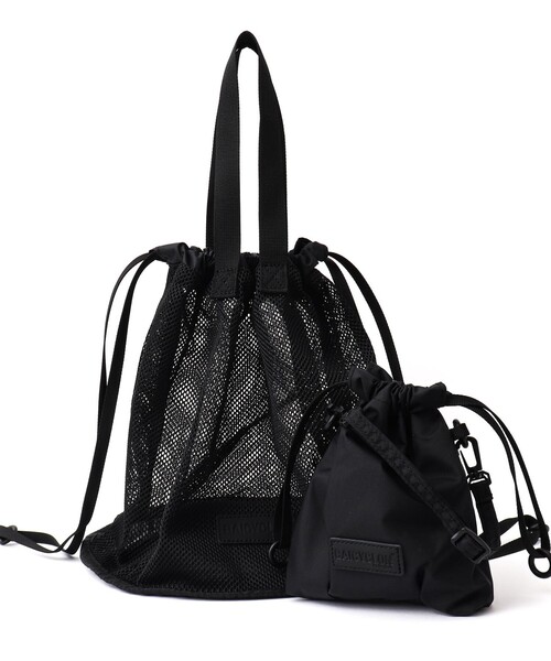 BAICYCLON by Bagjack(バイシクロン バイ バグジャック)の「【BAICYCLON by bagjack/バイシクロン バイ バッグジャック】BCL-153 PACKABLE MESH BAG(トートバッグ・メンズ・ブラック・FREE)」の1枚目の写真