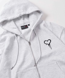 BRANDALISED（ブランダライズド）の「【70】【BRANDALISED/ブランダライズド】バンクシーアートグラフィックヘビーウェイトジップパーカー/フーディー/オーバーサイズ/バックプリント/ラブラット/ライトアウター/裏起毛/刺繍/ユニセックス/レディース/メンズ（パーカー）」