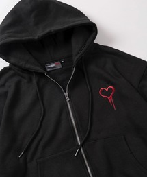 BRANDALISED（ブランダライズド）の「【70】【BRANDALISED/ブランダライズド】バンクシーアートグラフィックヘビーウェイトジップパーカー/フーディー/オーバーサイズ/バックプリント/ラブラット/ライトアウター/裏起毛/刺繍/ユニセックス/レディース/メンズ（パーカー）」