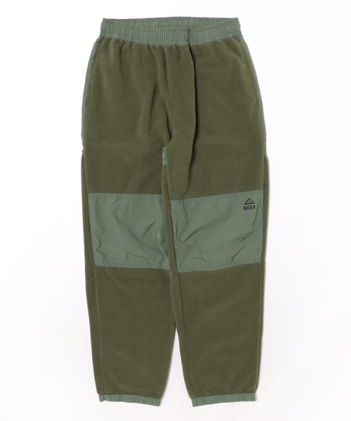 REEF(リーフ)の「REEF メンズ ACTIVE FLEECE PANTS フリースパンツ /保温蓄熱 【2026年秋冬モデル】(スウェットパンツ・メンズ・カーキ/ブラック系その他・MEDIUM/LARGE/X-LARGE)」の2枚目の写真