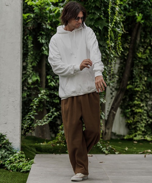 CAMBIO(カンビオ)の「mp15528- Melton Ease Wide Pants イージーワイドパンツ(PF-262-020)(その他パンツ・メンズ・ブラック/ブラウン/グレー・M/L)」の8枚目の写真