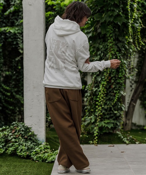 CAMBIO(カンビオ)の「mp15528- Melton Ease Wide Pants イージーワイドパンツ(PF-262-020)(その他パンツ・メンズ・ブラック/ブラウン/グレー・M/L)」の9枚目の写真