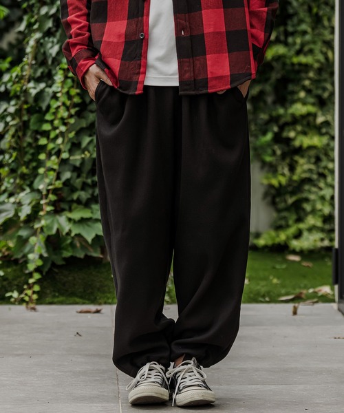 CAMBIO(カンビオ)の「mp15528- Melton Ease Wide Pants イージーワイドパンツ(PF-262-020)(その他パンツ・メンズ・ブラック/ブラウン/グレー・M/L)」の11枚目の写真