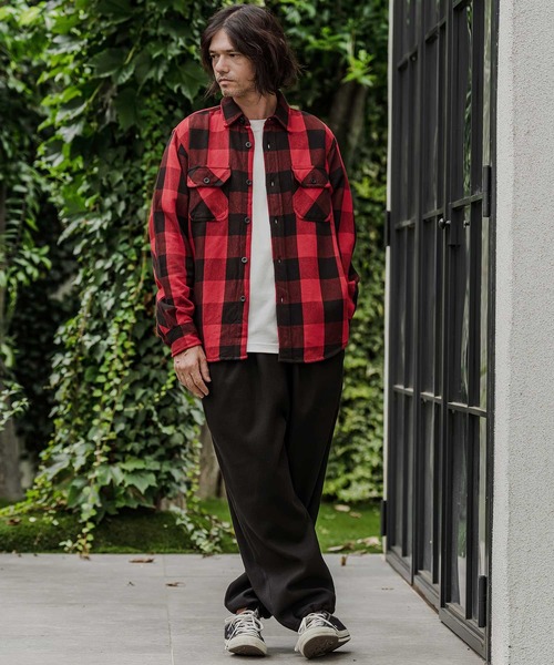 CAMBIO(カンビオ)の「mp15528- Melton Ease Wide Pants イージーワイドパンツ(PF-262-020)(その他パンツ・メンズ・ブラック/ブラウン/グレー・M/L)」の13枚目の写真