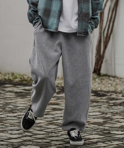 CAMBIO(カンビオ)の「mp15528- Melton Ease Wide Pants イージーワイドパンツ(PF-262-020)(その他パンツ・メンズ・ブラック/ブラウン/グレー・M/L)」の16枚目の写真