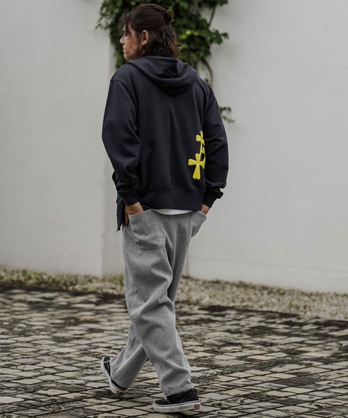 CAMBIO(カンビオ)の「mp15528- Melton Ease Wide Pants イージーワイドパンツ(PF-262-020)(その他パンツ・メンズ・ブラック/ブラウン/グレー・M/L)」の21枚目の写真
