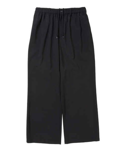 COOTIE PRODUCTIONS（クーティープロダクションズ）の「T/W Square Leg Easy Pants（スラックス・メンズ・グレー/ブラック・MEDIUM/SMALL/X-LARGE/LARGE）」の2枚目の写真