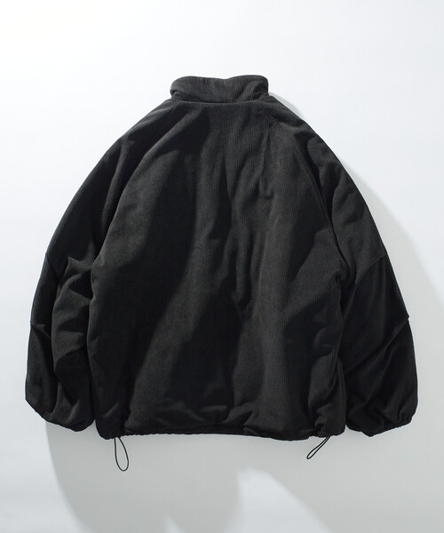 FREAK'S STORE(フリークスストア)の「限定展開 リラックスフィット コーデュロイ 中綿スタンドブルゾン(ブルゾン・メンズ・ブラック/ブラウン/チャコールグレー/ナチュラル・MEDIUM/LARGE/SMALL)」の9枚目の写真