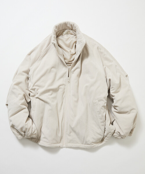 FREAK'S STORE(フリークスストア)の「限定展開 リラックスフィット コーデュロイ 中綿スタンドブルゾン(ブルゾン・メンズ・ブラック/ブラウン/チャコールグレー/ナチュラル・MEDIUM/LARGE/SMALL)」の17枚目の写真