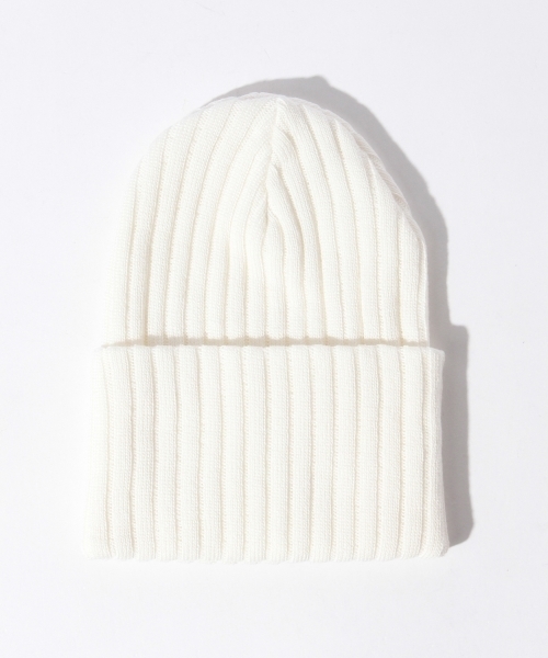B:MING by BEAMS(ビーミングバイビームス)の「Half Croft Scarves / BOB CAP(ニットキャップ/ビーニー・メンズ・ホワイト/ワイン/インディゴブルー・ONE SIZE)」の7枚目の写真