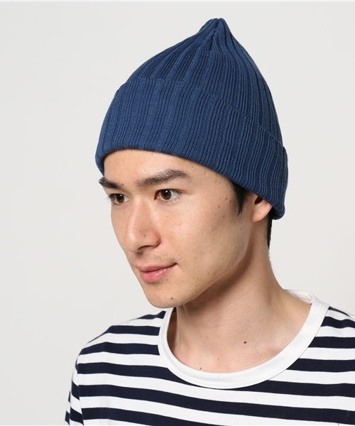 B:MING by BEAMS(ビーミングバイビームス)の「Half Croft Scarves / BOB CAP(ニットキャップ/ビーニー・メンズ・ホワイト/ワイン/インディゴブルー・ONE SIZE)」の8枚目の写真
