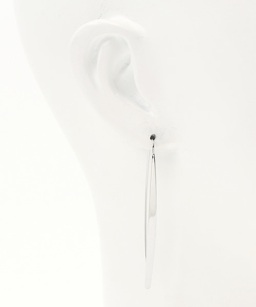 one after another NICE CLAUP(ワンアフターアナザーナイスクラップ)の「【ナイスクラップ】プレートピアス(ピアス(両耳用)・レディース・シルバー/ゴールド・FREE)」の6枚目の写真