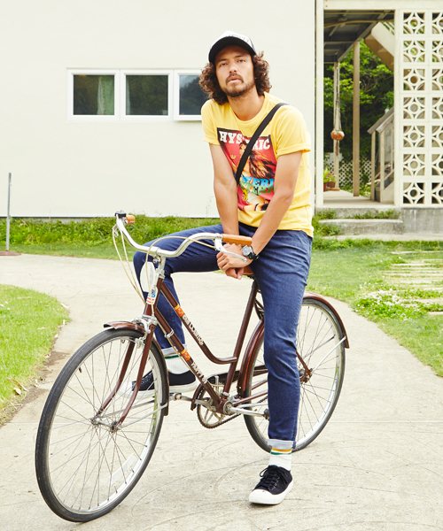 HYSTERIC GLAMOUR（ヒステリックグラマー）の「APRIL 2014 COVER pt T-SH（Tシャツ/カットソー・メンズ・ホワイト/イエロー/ブラック・MEDIUM/SMALL/LARGE）」の19枚目の写真