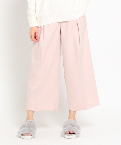 AG by aquagirl（エージーバイアクアガール）の「タックワイドパンツ（その他パンツ・レディース・ピンク/ブラック/グレー・38/36）」の3枚目の写真