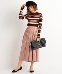 RAY CASSIN | フェイクスエードアシメプリーツガウチョ(その他パンツ)