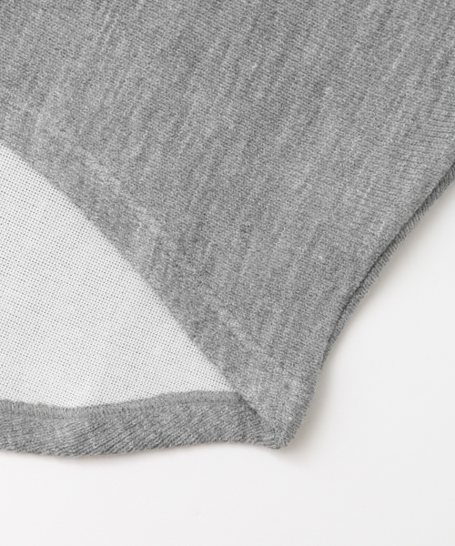 KBF(ケイビーエフ)の「KBF リップルワイドプルオーバー(Tシャツ/カットソー・レディース・ピンク/オフホワイト/グレー・ONE)」の13枚目の写真