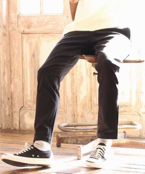 coen（コーエン）の「ストレッチスリムテーパードチノパンツ2017SS（チノパンツ・メンズ・ライトグレー/ネイビー/ブラック/オリーブ・MEDIUM/X-LARGE/X-SMALL/LARGE/SMALL）」の19枚目の写真