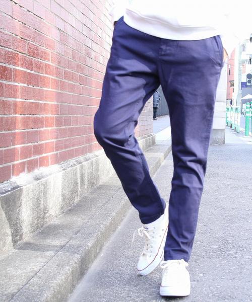 coen（コーエン）の「ストレッチスリムテーパードチノパンツ2017SS（チノパンツ・メンズ・ライトグレー/ネイビー/ブラック/オリーブ・MEDIUM/X-LARGE/X-SMALL/LARGE/SMALL）」の22枚目の写真