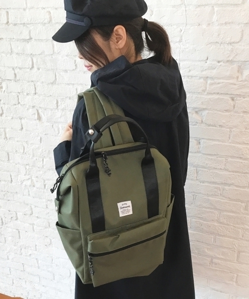 Hushush ハッシュアッシュ の 2wayポリキャンリュック バックパック リュック Wear