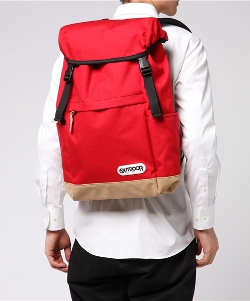 未使用　OUTDOOR PRODUCTS フラップ付きバックパック OUTDOOR PRODUCTS（アウトドアプロダクツ）の「【OUTDOOR