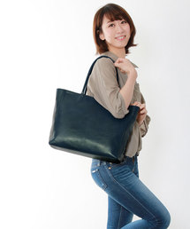 牛革レザートートバッグ