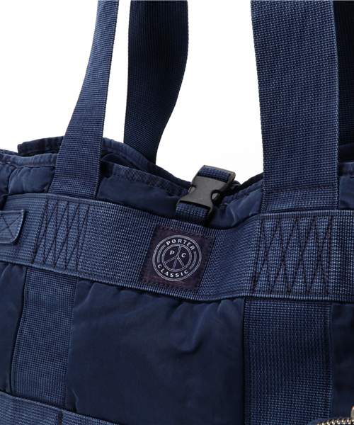 PORTER CLASSIC(ポータークラシック)の「【Porter Classic 】ポータークラシック/ SUPER NYLON トートバッグ(トートバッグ・メンズ・ブラック/ブルー・FREE)」の4枚目の写真