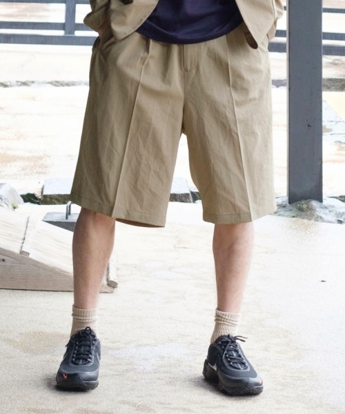 RAGEBLUE（レイジブルー）の「【HY-TEK】トラベラーズハーフパンツ/758870（スラックス・メンズ・ベージュ/ネイビー・SMALL/LARGE/MEDIUM）」の2枚目の写真