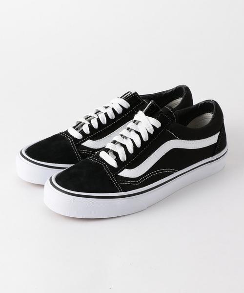 VANS（バンズ）の「＜VANS（バンズ）＞∴OLD SKOOL オールドスクールスニーカー（スニーカー・レディース・ブラック・4h/5/6h/6/5h）」の2枚目の写真