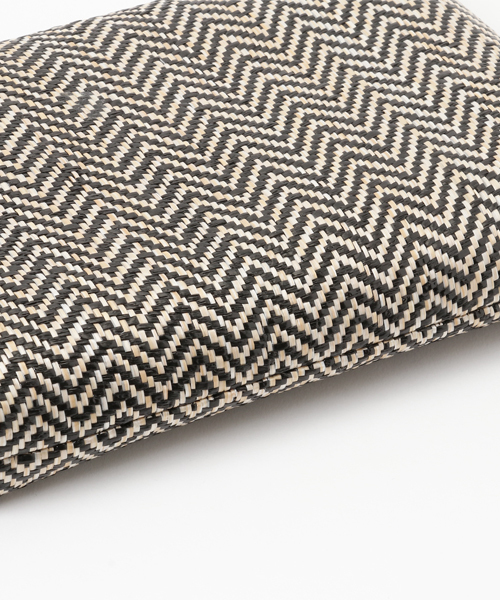 MERCURYDUO（マーキュリーデュオ）の「シンプルペーパー２ＷａｙＢＡＧ（ハンドバッグ・レディース・ブラック/ベージュ・FREE）」の5枚目の写真