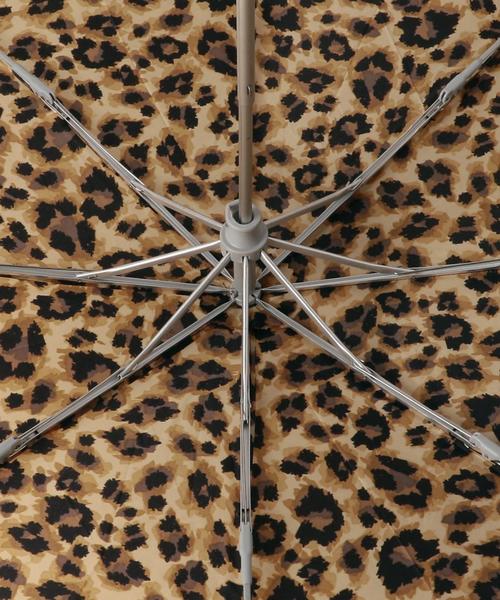 FULTON（フルトン）の「＜FULTON（フルトン）＞MINILITE レオパード 折り畳み傘◆（折りたたみ傘・レディース・ブラウン・FREE）」の3枚目の写真