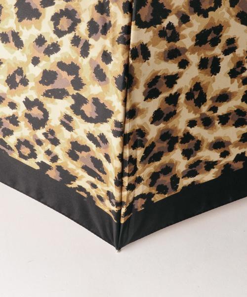 FULTON（フルトン）の「＜FULTON（フルトン）＞MINILITE レオパード 折り畳み傘◆（折りたたみ傘・レディース・ブラウン・FREE）」の4枚目の写真