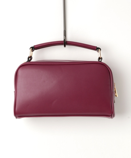 ENVYM（アンビー）の「ＦＵＲ ＣＨＡＩＮ ＢＡＧ（ボディバッグ/ウエストポーチ・レディース・ブラック/パープル・FREE）」の3枚目の写真