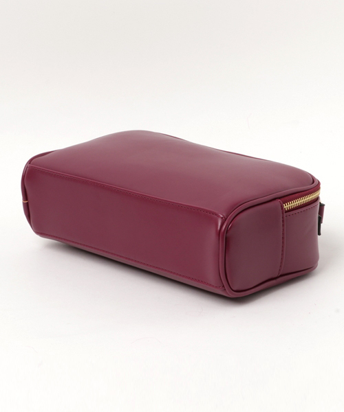 ENVYM（アンビー）の「ＦＵＲ ＣＨＡＩＮ ＢＡＧ（ボディバッグ/ウエストポーチ・レディース・ブラック/パープル・FREE）」の4枚目の写真