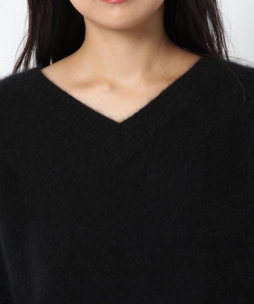 laboratory work（ラボラトリーワーク）の「フェレットBigスリーブ（ニット/セーター・レディース・ブラック/ピンク/杢グレー/ブルー系その他/ブラウン系その他・MEDIUM）」の11枚目の写真