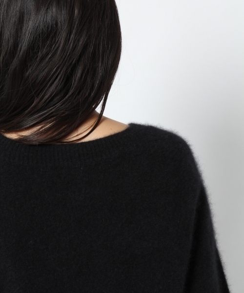 laboratory work（ラボラトリーワーク）の「フェレットBigスリーブ（ニット/セーター・レディース・ブラック/ピンク/杢グレー/ブルー系その他/ブラウン系その他・MEDIUM）」の13枚目の写真
