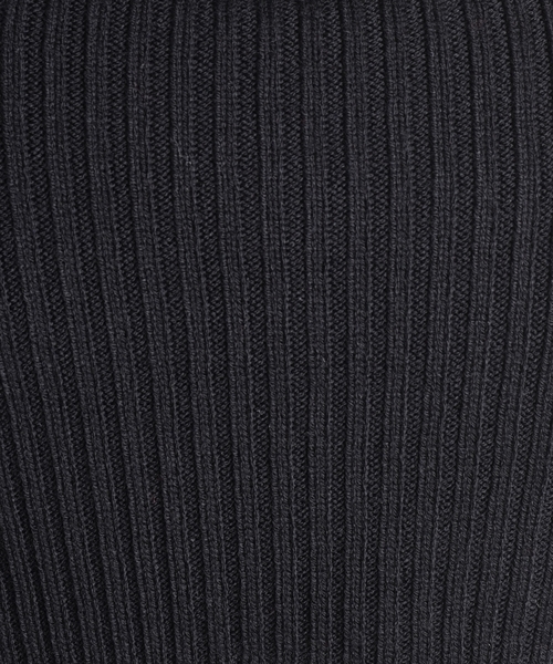 liflattie ships（リフラティ シップス）の「liflattie ships: リブ パフスリーブ タートルネック ニット ◇（ニット/セーター・レディース・オリーブ/オフホワイト/ブラック・MEDIUM/SMALL）」の6枚目の写真