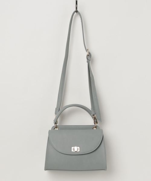 one way（ワンウェイ）の「2ポケワンハンドルバッグ（ショルダーバッグ・レディース・ホワイト/ブラック/グレー/レッド・FREE）」の3枚目の写真