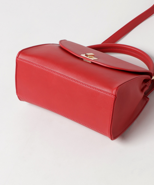 one way（ワンウェイ）の「2ポケワンハンドルバッグ（ショルダーバッグ・レディース・ホワイト/ブラック/グレー/レッド・FREE）」の5枚目の写真