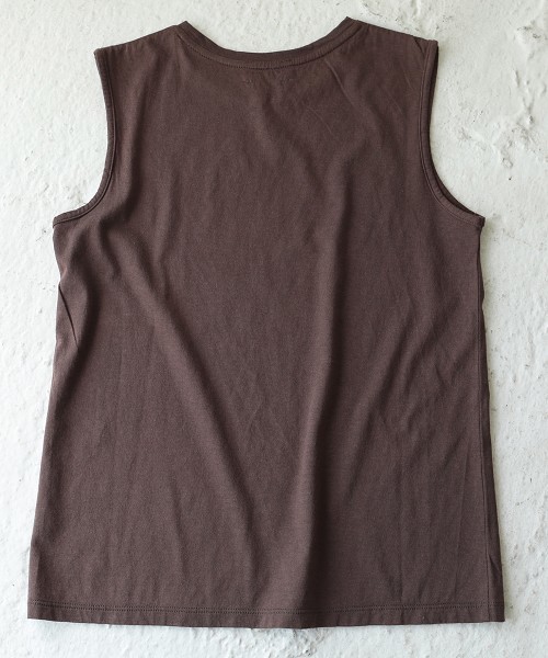 TODAYFUL（トゥデイフル）の「シルケットコットンタンクトップ（タンクトップ・レディース・ホワイト/ブラウン/グリーン系その他・FREE）」の7枚目の写真
