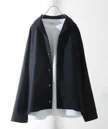 JOURNAL STANDARD relume | メッシュドビー オープンカラーシャツブルゾン#(シャツ/ブラウス)